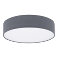 Eglo 32893 - Mennyezeti lámpa REVILLA 1xE27/40W/230V söt. szürke