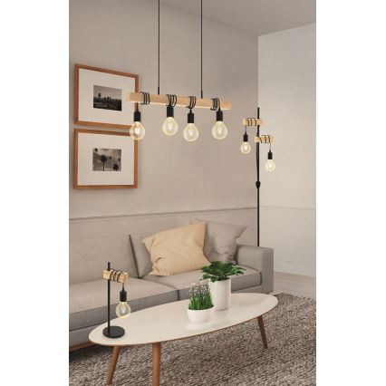 Eglo - Állólámpa TOWNSHEND 2xE27/10W/230V