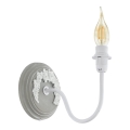 Eglo 33005 - Fali lámpa 1xE14/40W/230V fehér/szürke