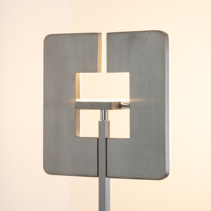 Eglo 33182 - LED Dimmelhető állólámpa SOLANO 1xLED/26W/230V +1xLED/3,2W 3000K matt króm