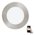 Eglo 33214 - LED RGBW dimmelhető süllyesztett mennyezeti lámpa FUEVA-C LED/5,4W/230V átm. 12 cm