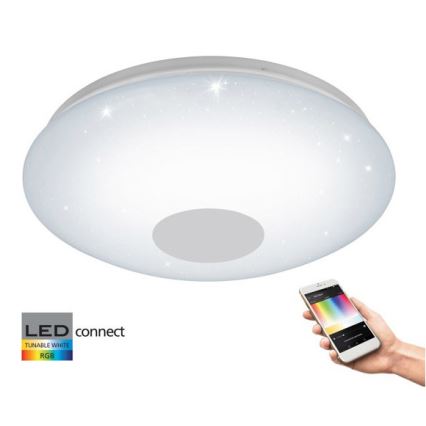 Eglo 33218 - LED RGBW dimmelhető mennyezeti lámpa VOLTAGO-C LED/17W/230V 2700-6500K átm. 38 cm