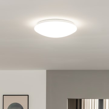 Eglo 33219 - LED RGBW dimmelhető mennyezeti lámpatest GIRON-C LED/17W/230V átmérő 30 cm fehér