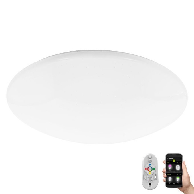 Eglo 33221 - LED RGBW Dimmelhető mennyezeti lámpa TOTARI LED/34W/230V + távirányítás