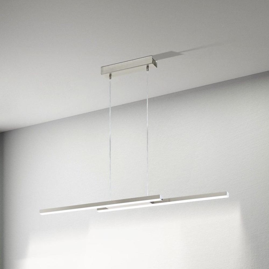 Eglo 33232 - LED RGBW dimmelhető kábeles függőlámpa FRAIOLI-C LED/34W/230V matt króm