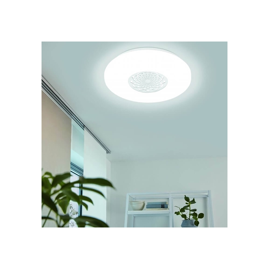 Eglo 33248 - LED RGBW dimmelhető mennyezeti lámpatest CAPASSO-C LED/17W/230V 2700-6500K átm. 34 cm