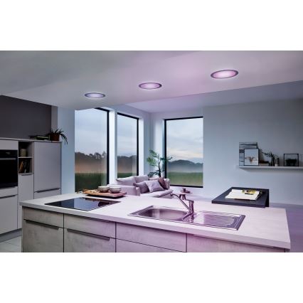 Eglo 33317 - LED RGBW dimmelhető süllyesztett mennyezeti lámpa FUEVA-C LED/15,6W/230V 2700-6500K Ø 22,5 cm