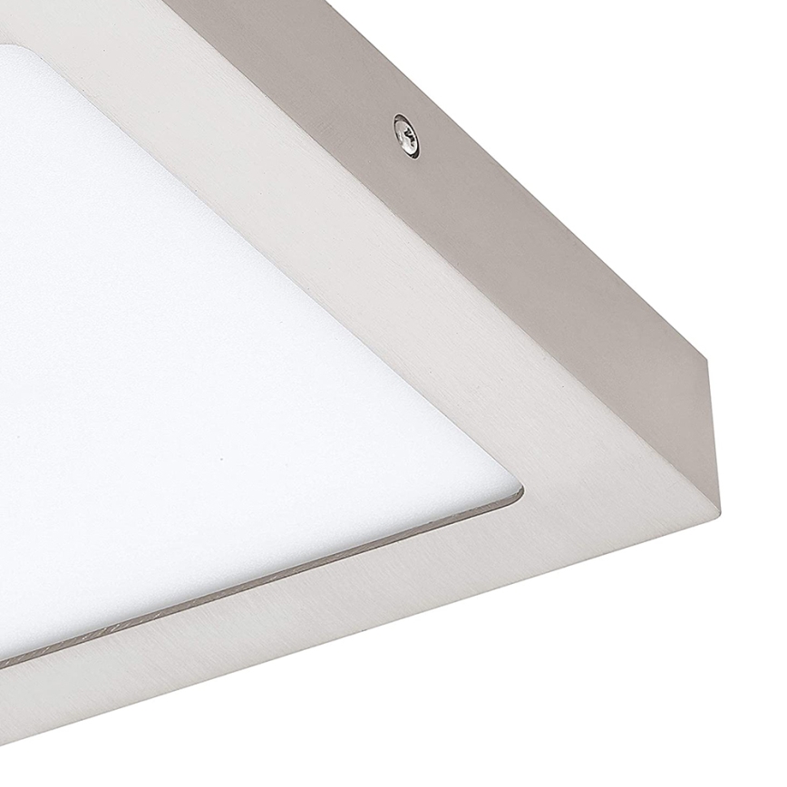 Eglo 33319 - LED RGBW Dimmelhető mennyezeti lámpatest FUEVA-C LED/15,6W/230V 2700-6500K 22,5x22,5 cm matt króm