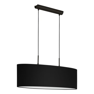 Eglo 33356 - AMANI kábeles függeszték 2xE27/60W/230V fekete