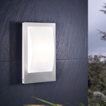 Eglo 33569 - LED kültéri fali lámpatest VERRES-C 1xE27/9W/230V IP44 matt króm