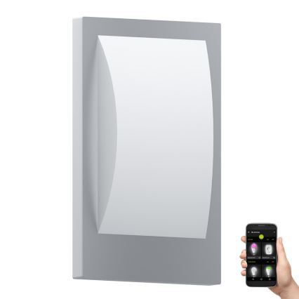 Eglo 33569 - LED kültéri fali lámpa VERRES-C LED/9W/230V IP44 matt króm