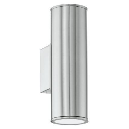 Eglo 33582 - LED RGBW dimmelhető kültéri fali lámpa RIGA 2xGU10/5W/230V IP44