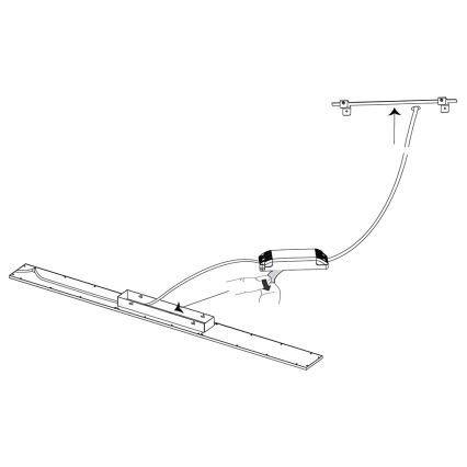 Eglo 33589 - LED RGBW Dimmelhető panel SALOBRENA-C LED/34W/230V + távirányítás