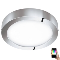 Eglo 33667 - LED RGBW dimmelhető fürdőszobai mennyezeti lámpa FUEVA-C LED21W/230V átmérő 30 cm IP44