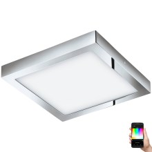 Eglo 33668-LED RGBW Dimmelhető fürdőszobai lámpa FUEVA-C 21W/230V 30x30cm IP44