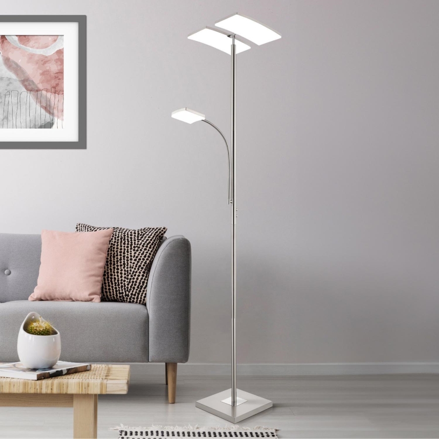 Eglo 33819 - LED Dimmelhető érintős állólámpa SOLANO LED/30W/230V + LED/4W