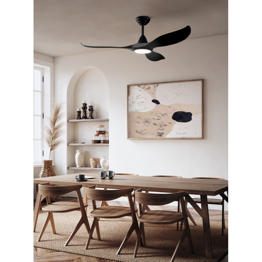Eglo - LED Mennyezeti ventilátor LED/15W/230V + távirányítás