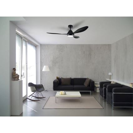 Eglo - LED Mennyezeti ventilátor LED/18W/230V + távirányítás