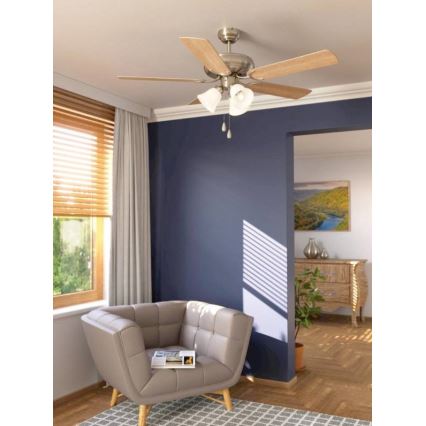 Eglo - Mennyezeti ventilátor 3xE27/40W/230V