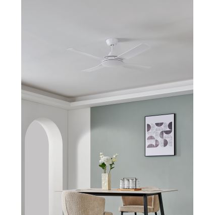 Eglo - Mennyezeti ventilátor 52W/230V + távirányító fehér