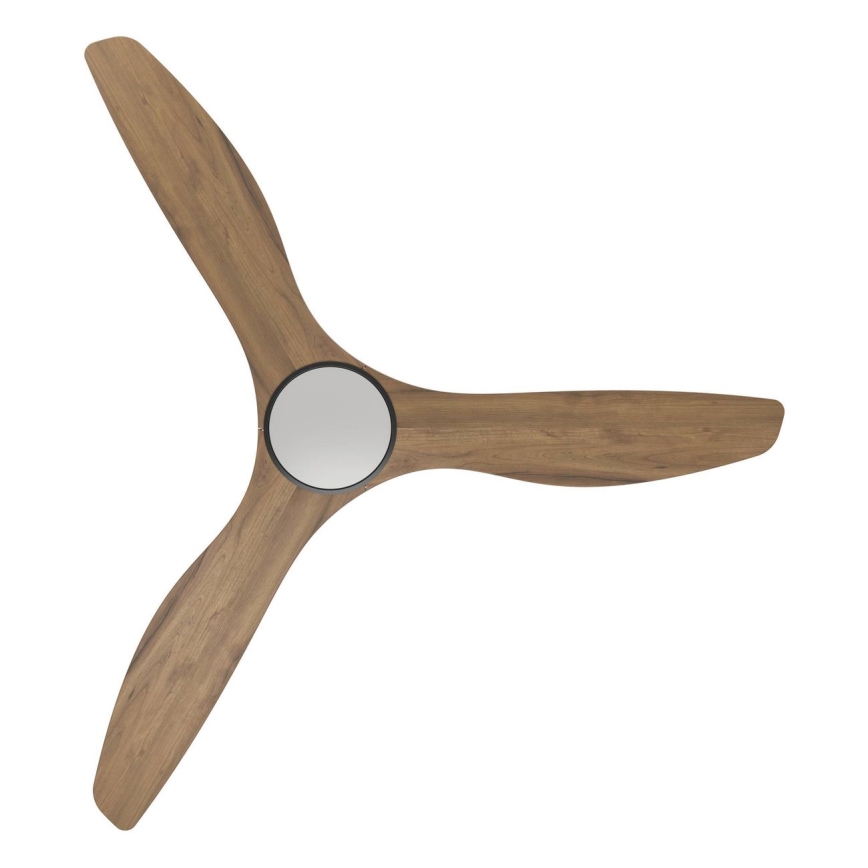 Eglo - LED mennyezeti ventilátor LED/19W/230V 3000/4000/5000K átm. 132 cm barna + távirányító