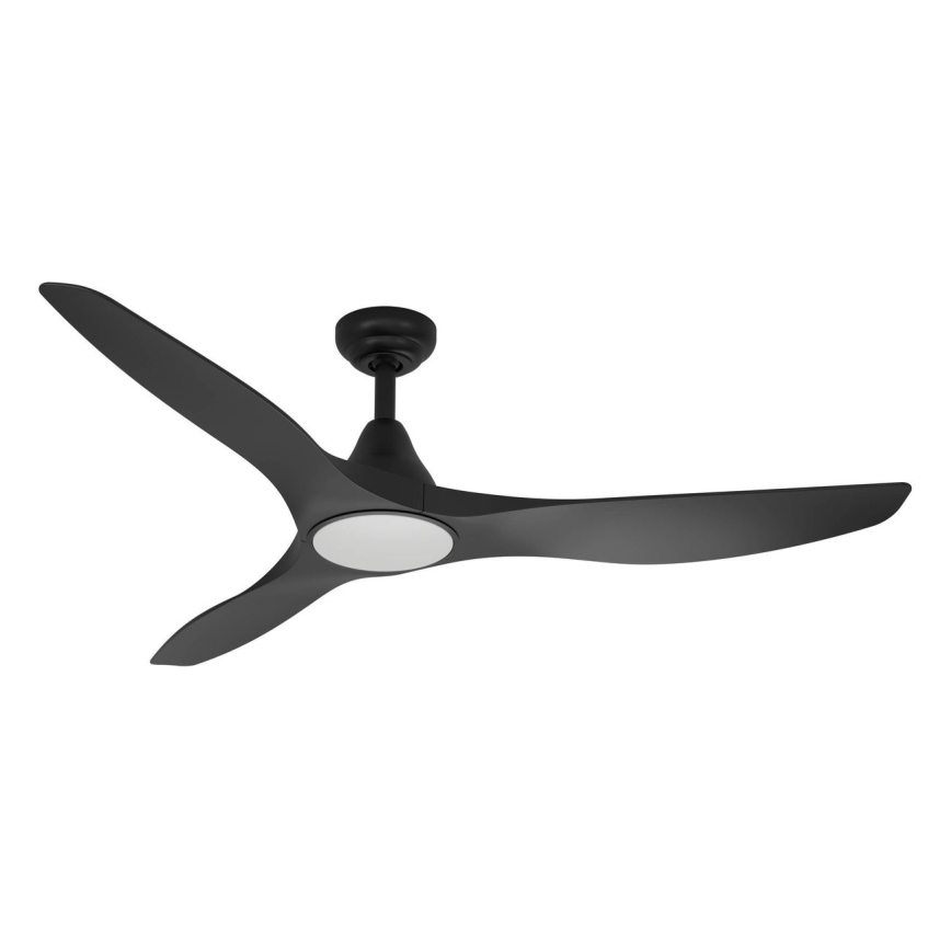 Eglo - LED mennyezeti ventilátor LED/20W/230V 3000/4000/5000K átm. 132 cm fekete + távirányító