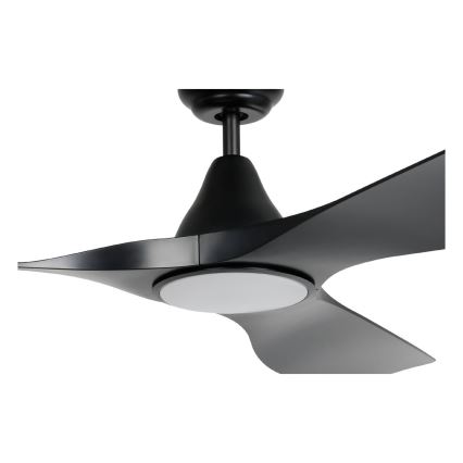 Eglo - LED mennyezeti ventilátor LED/20W/230V 3000/4000/5000K átm. 132 cm fekete + távirányító