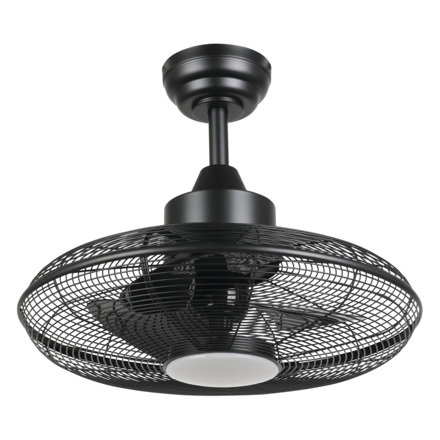 Eglo - LED mennyezeti ventilátor LED/15W/230V 3000/4000/5000K átm. 53 cm fekete + távirányító