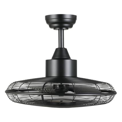 Eglo - LED mennyezeti ventilátor LED/15W/230V 3000/4000/5000K átm. 53 cm fekete + távirányító