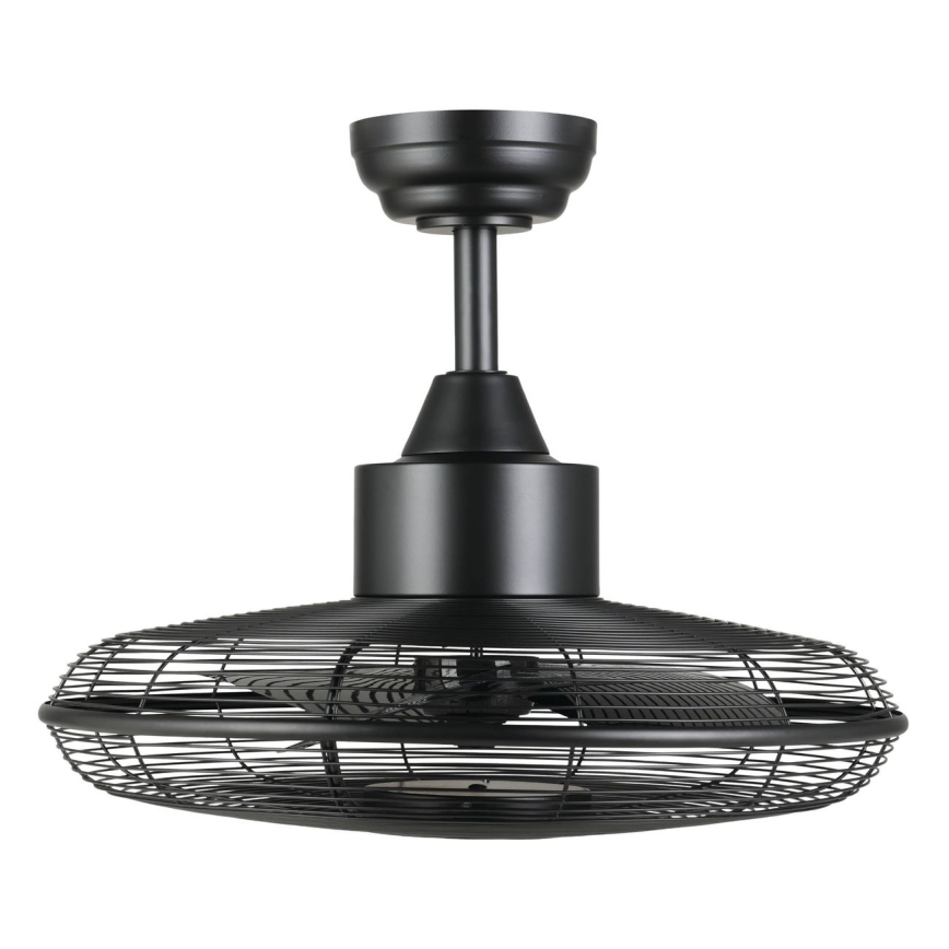 Eglo - LED mennyezeti ventilátor LED/15W/230V 3000/4000/5000K átm. 53 cm fekete + távirányító