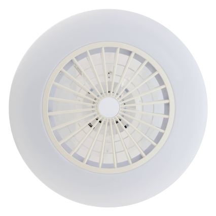 Eglo - LED fényerőszabályozható mennyezeti ventilátor 3×LED/12,6 W/230 V Ø 55 cm fehér + távirányító