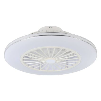 Eglo - LED dimmelhető mennyezeti ventilátor 3xLED/12,6W/230V 2700-6500K átm. 55 cm fehér + távirányító
