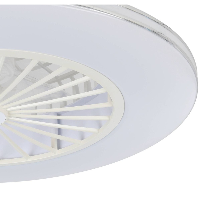 Eglo - LED dimmelhető mennyezeti ventilátor 3xLED/12,6W/230V 2700-6500K átm. 55 cm fehér + távirányító