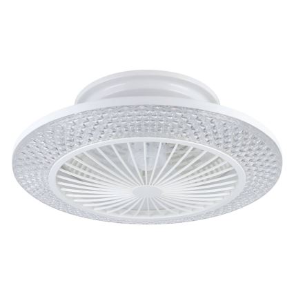 Eglo - LED dimmelhető mennyezeti ventilátor 3xLED/12,6W/230V 2700-6500K Ø 55 cm fehér + távirányító
