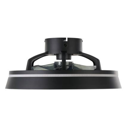 Eglo - LED RGBW Dimmelhető mennyezeti ventilátor 3xLED/8,5W/230V+LED/6W 2700-6500K átm. 48 cm fekete + távirányító