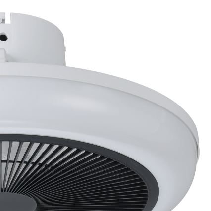 Eglo - LED fényerőszabályozható mennyezeti ventilátor 3xLED/8,5W/230V 2700-6500K átmérő 45,5 cm fekete + távirányító