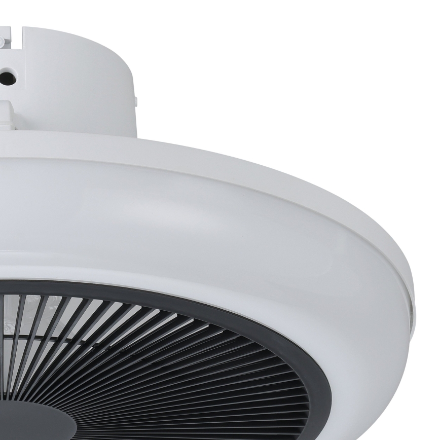 Eglo - LED fényerőszabályozható mennyezeti ventilátor 3xLED/8,5W/230V 2700-6500K átmérő 45,5 cm fekete + távirányító