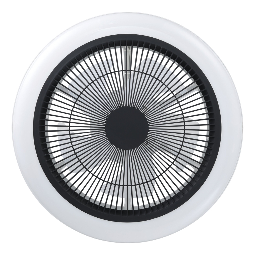 Eglo - LED fényerőszabályozható mennyezeti ventilátor 3xLED/8,5W/230V 2700-6500K átmérő 45,5 cm fekete + távirányító