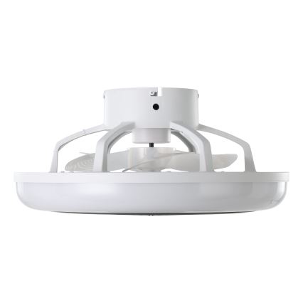 Eglo - LED fényerőszabályozható mennyezeti ventilátor 3xLED/8,5W/230V 2700-6500K átmérő 45,5 cm fekete + távirányító