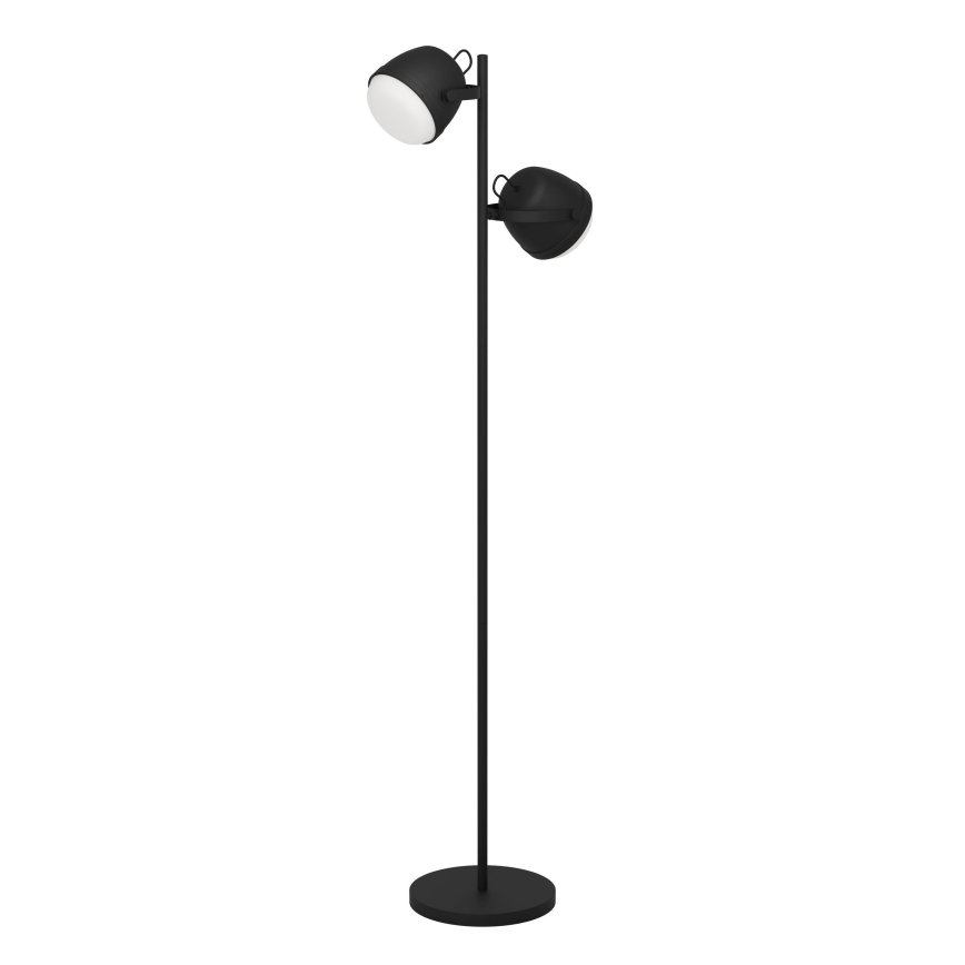 Eglo - Állólámpa 2xE27/28W/230V fekete