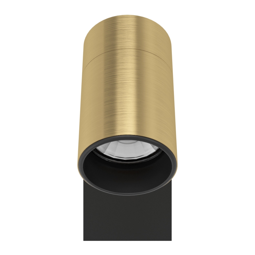 Eglo - LED Fali spotlámpa 1xGU10/4,5W/230V 3000K fekete/arany