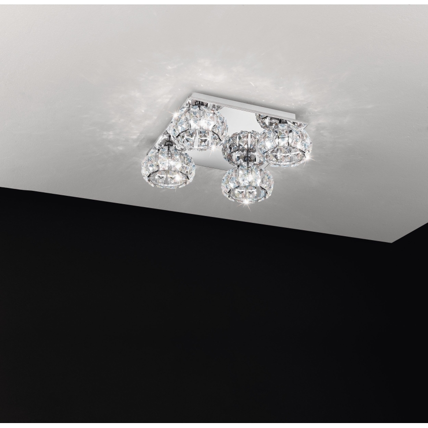 Eglo 39009 - LED mennyezeti lámpa CORLIANO 4xLED/5W/230V