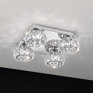 Eglo 39009 - LED mennyezeti lámpa CORLIANO 4xLED/5W/230V
