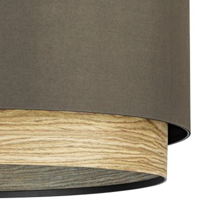 Eglo - Mennyezeti lámpa 1xE27/40W/230V barna