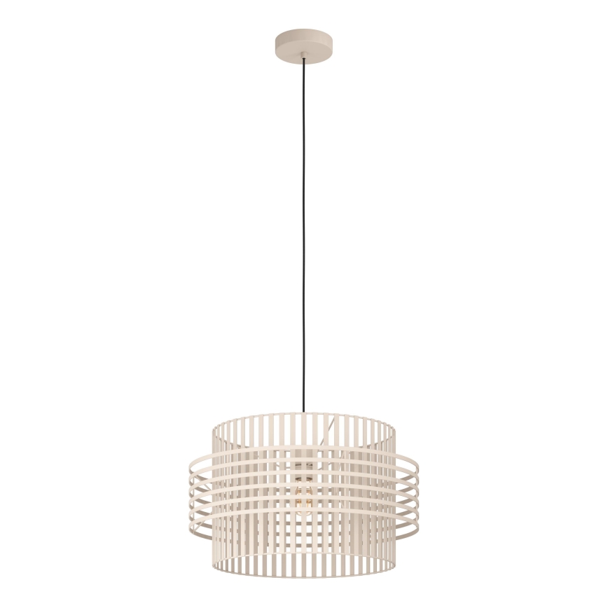 Eglo - Csillár zsinóron 1xE27/40W/230V átm. 48 cm krémes