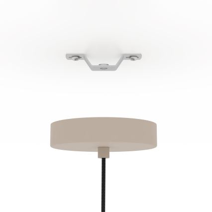 Eglo - Csillár zsinóron 1xE27/40W/230V átm. 48 cm krémes