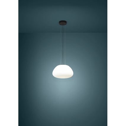 Eglo - Csillár zsinóron 1xE27/40W/230V fekete