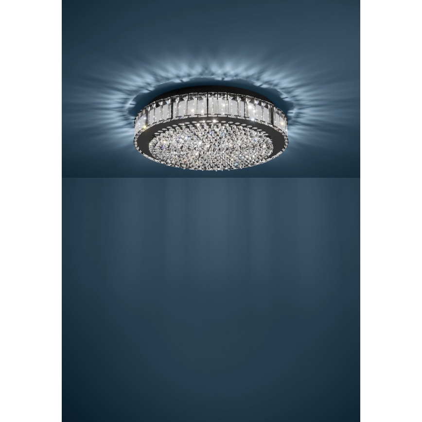 Eglo - LED Dimmelhető mennyezeti lámpa LED/23,5W/230V 4000K fekete