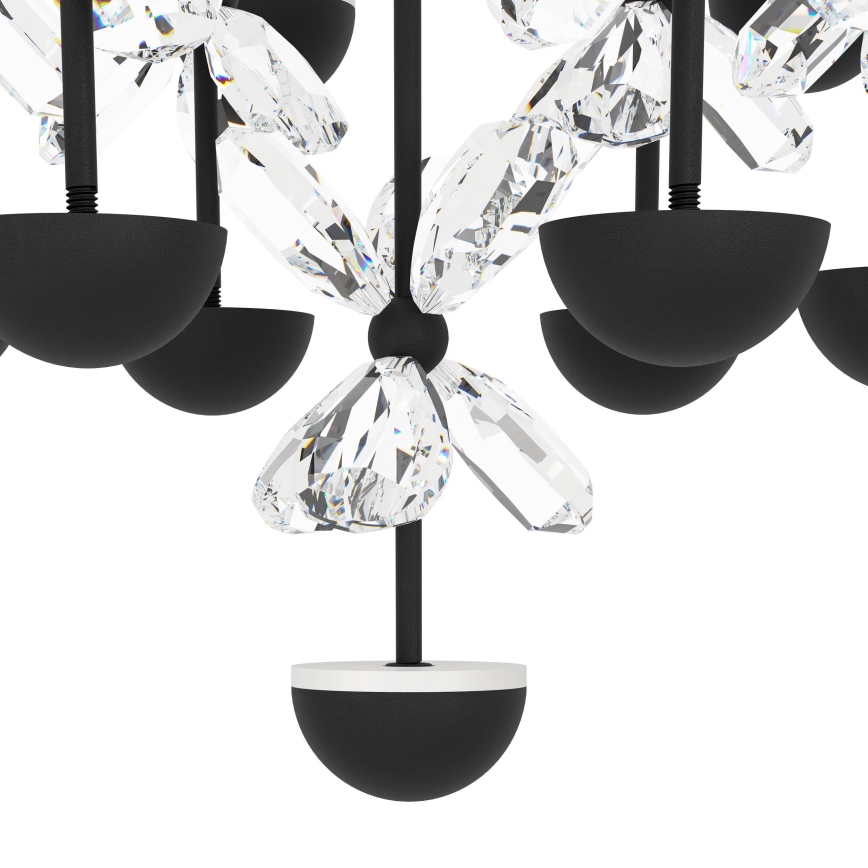 Eglo - LED Dimmelhető csillár zsinóron LED/27W/230V 3000K fekete