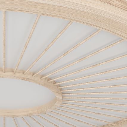 Eglo - LED Dimmelhető csillár zsinóron LED/36W/230V 4000K bézs